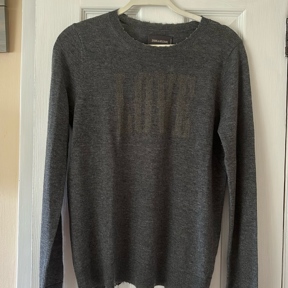 ZADIG&VOLTAIRE LOVE Sweater size large